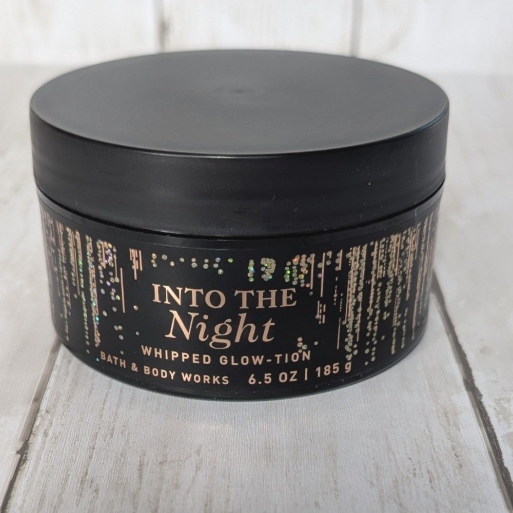 Bath & Body Works Into The Night Whipped Glowtion‎ Shimmer Cream NEW